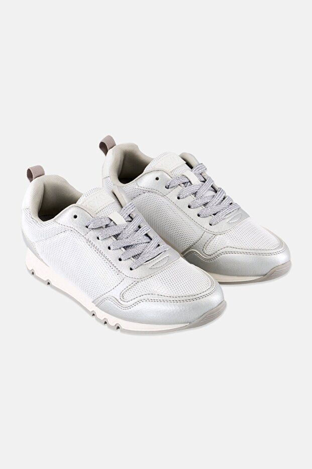 Women Lace Up Casual Shoes, Multicolor