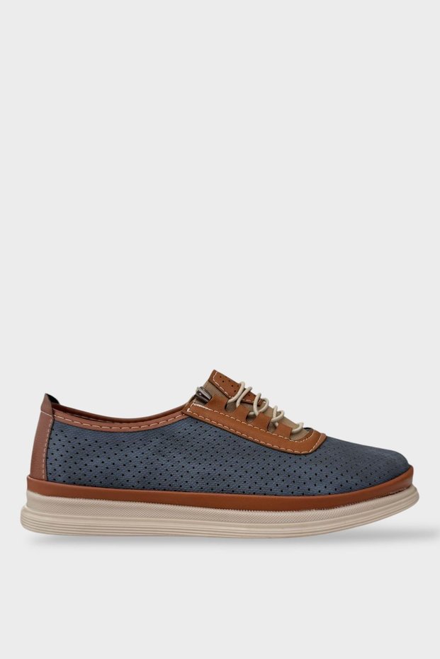 Women's Orthopedic Soft Casual Shoes Dark Blue