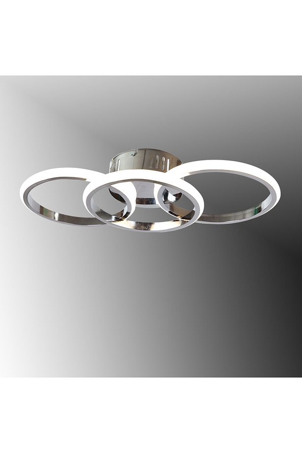 TT305-3-KR-GÜNIŞIĞI TT Aydınlatma ( GÜN IŞIĞI ) Krom Kaplama 3 lü Led Avize - 2