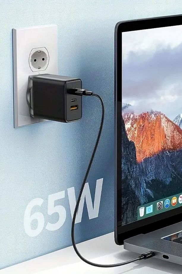 Betsima® 65W Hızlı Şarj Edebilen TYPE C uçlu Şarj Aleti - 8