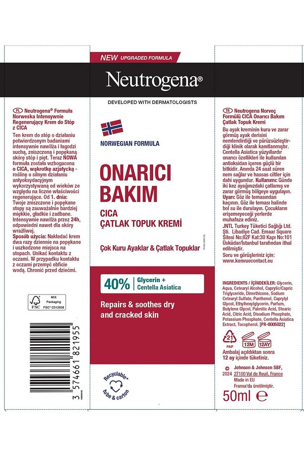 Çatlak Topuk Ayak Kremi 50 ml X2 - 2