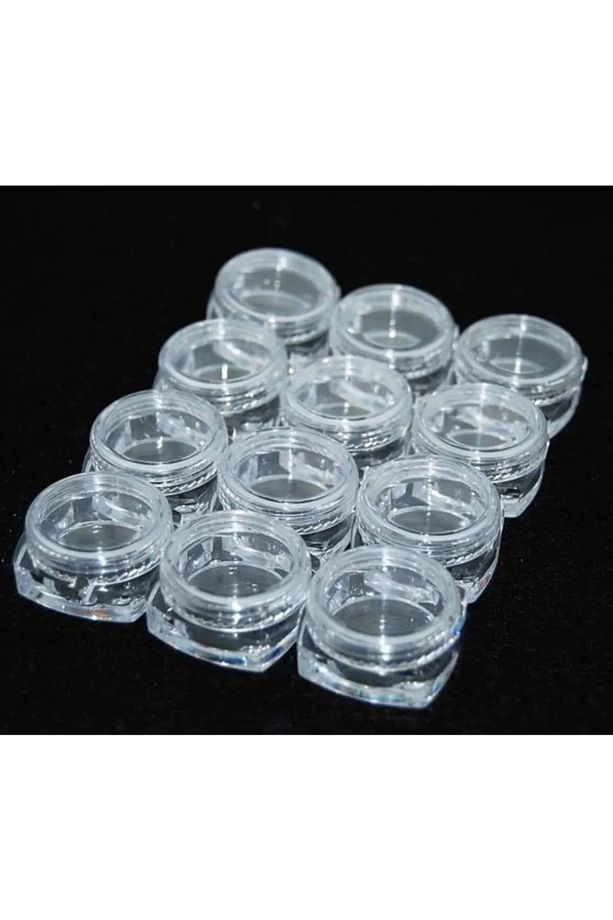 12 Li Mini Saklama Kutusu Boya Kutusu Boncuk Kutusu Pul Kutusu Küpe Kutusu Akrilik Organizer - 1
