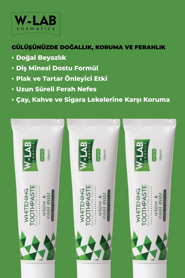 Beyazlatıcı Diş Macunu 100 ml - 2