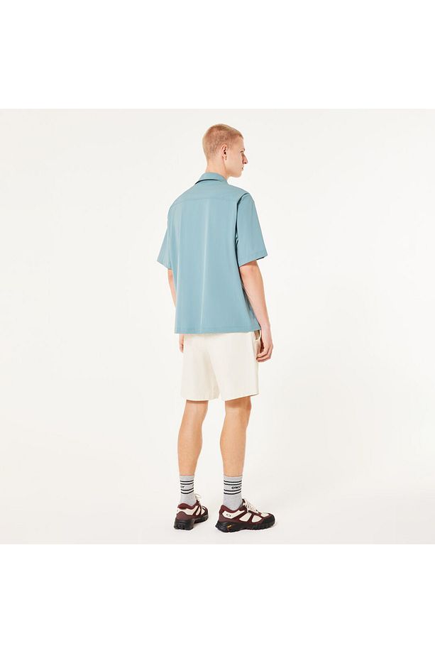 Cuban Collar Erkek Kısa Kollu Gömlek - 2