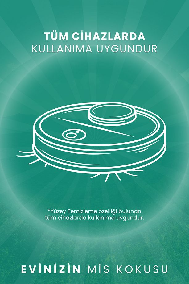 Çiçekli Bahçe Kokulu Akıllı Robot Süpürge Suyu, Mop Suyu, Yüzey Temizleyici, Robot Deterjanı 250ml - 5