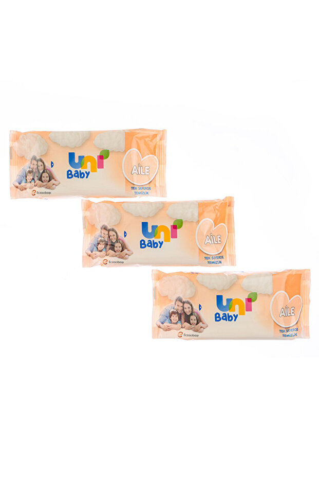 Family Wet Wipes 3X52 Pieces