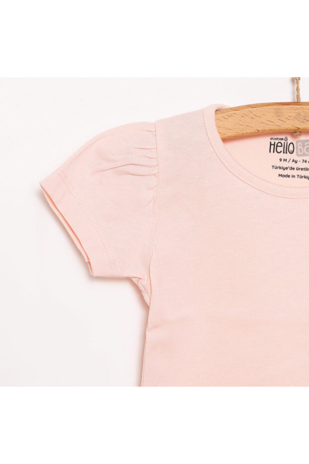 HelloBaby Basic Tshirt Kız Bebek - 3