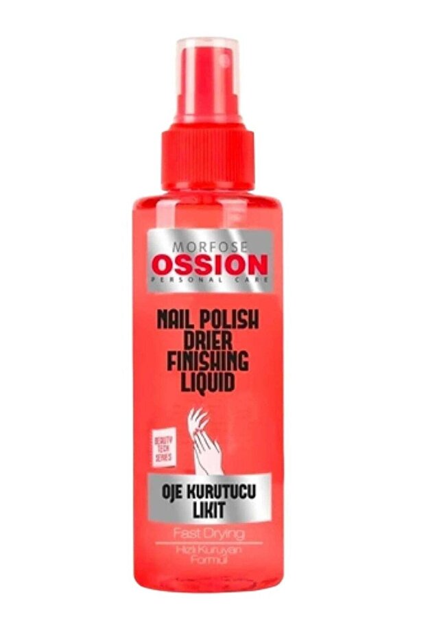 Ossion Quick-Dry Nail Polish Finisher 150ml - Condition & Protect