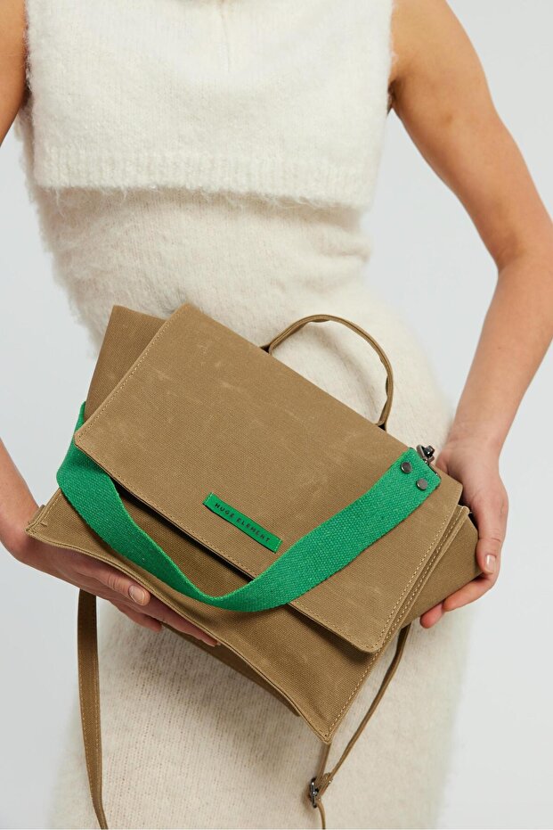 Huge Cuvert Bege Bag Special Edition - 5