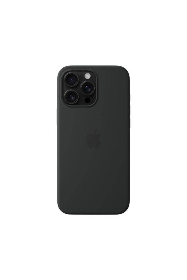 Max & Max iPhone 16 Pro Silicone Case With Magsafe Black
