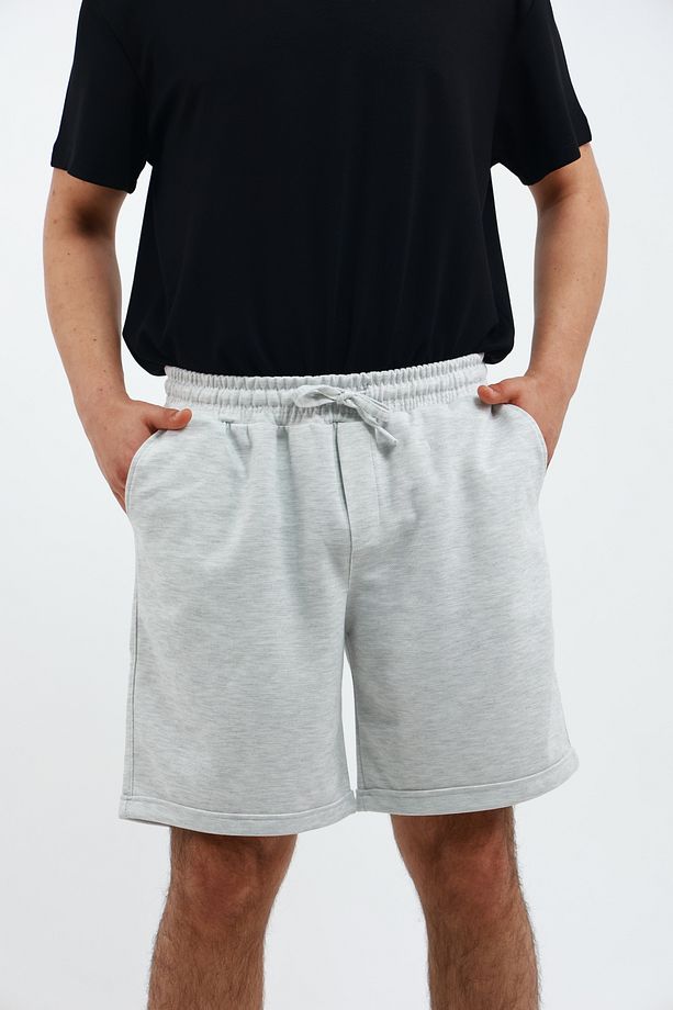 Capsule Erkek Comfort Fit Pike  Duble Paça Şort Bermuda - 4