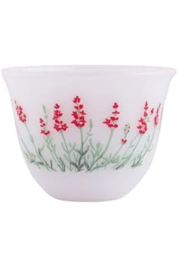 طقم أكواب جافا، بنقشة سيف، 6 قطع، مقاس كبير، ألوان متعددة - 3