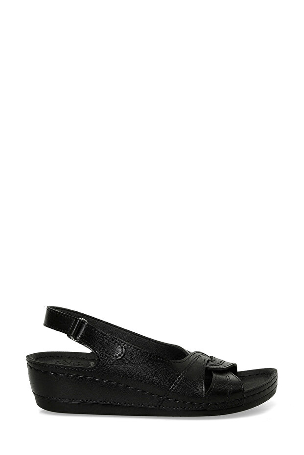 164339.Z5Fx Black Women's Flat Sandals