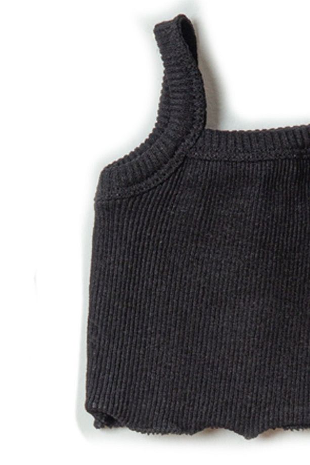 Fitilli İp Askılı Kız Bebek Crop 4'lü Set - 4