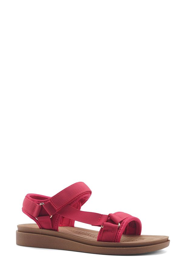 166924.Z5FX Kırmızı Kadın Comfort Sandalet - 2