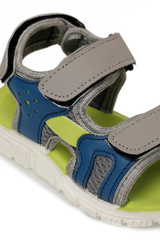 KONGO.P5FX GRI Erkek Çocuk Sandalet - 7