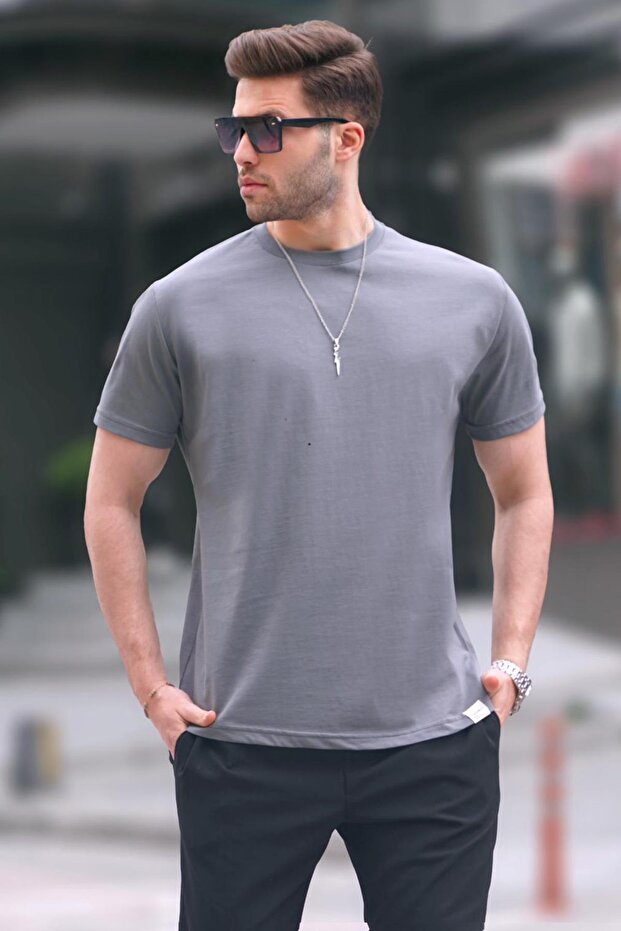 Füme Regular Fit Basic Erkek Tişört 6131 - 1
