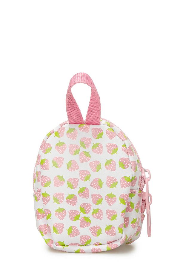 STRAWBERRY MINI BAG 5FX Pembe Kız Çocuk Bozuk Para Cüzdanı - 3