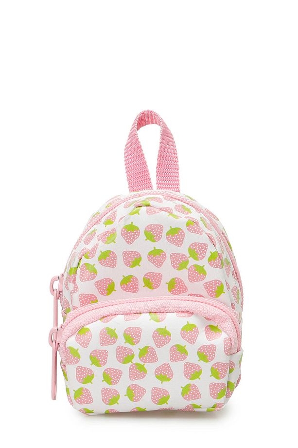 STRAWBERRY MINI BAG 5FX Pembe Kız Çocuk Bozuk Para Cüzdanı - 1