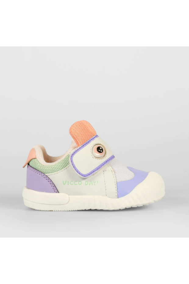 Vi̇cco Loca Girl's White Sports Shoes