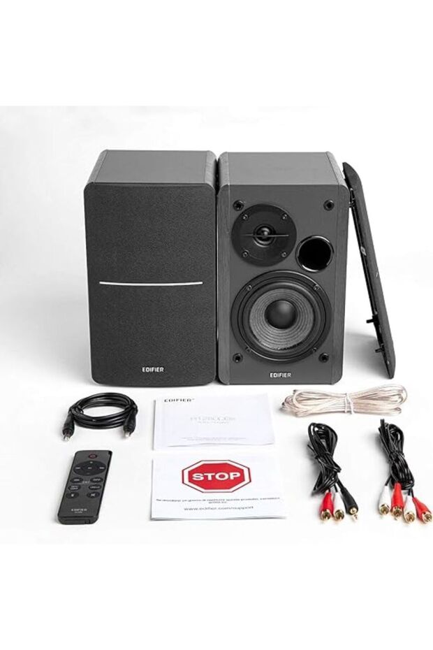 Edifier R1280DBs Bluetooth 5.0 Wireless Desktop/Bookshelf Speakers -42 Watts - 6
