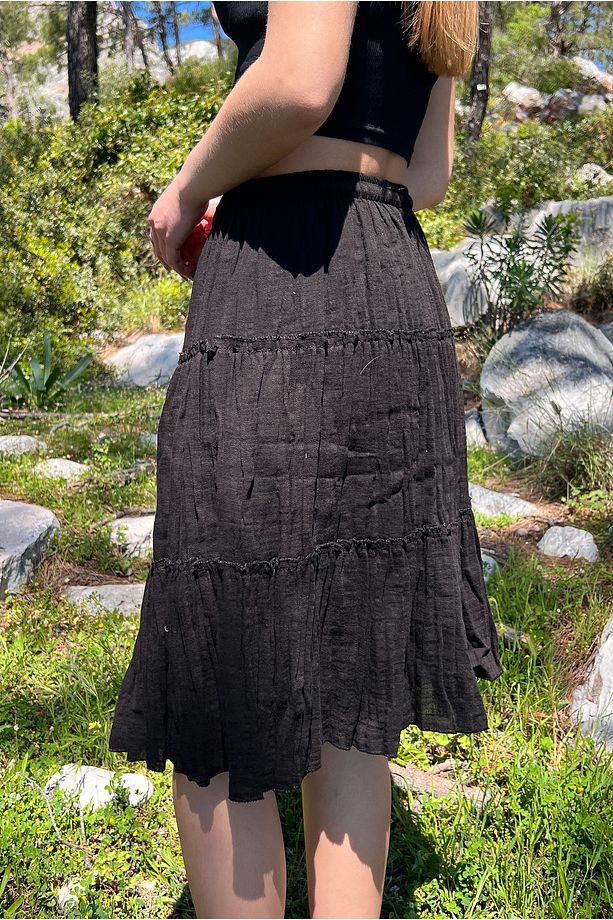 Şile Bezi Yazlık Etek Astarlı %100 Pamuklu 60 Cm - 1