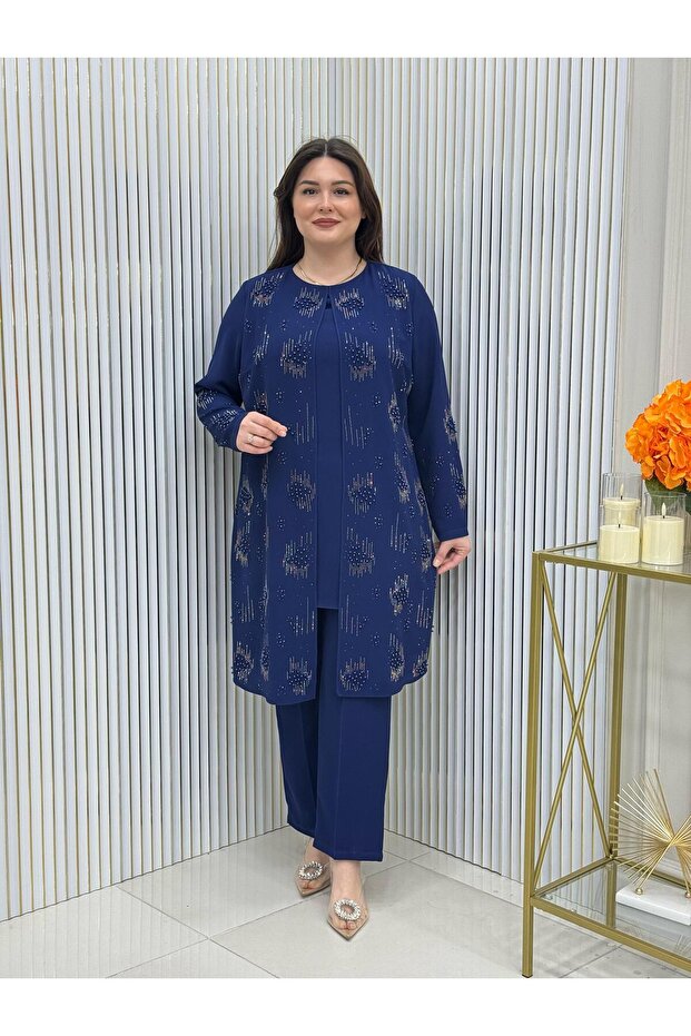 Plus Size Tunic Set - 1