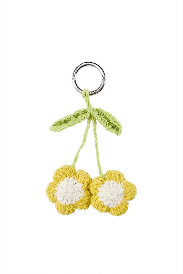 Kroşe papatyalı süs - 2