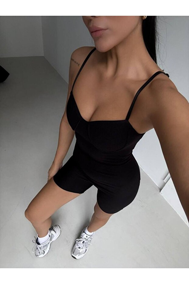 ASKILI ŞORT TULUM - 1