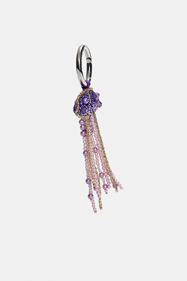 Denizanası şeklinde boncuklu süs - 4