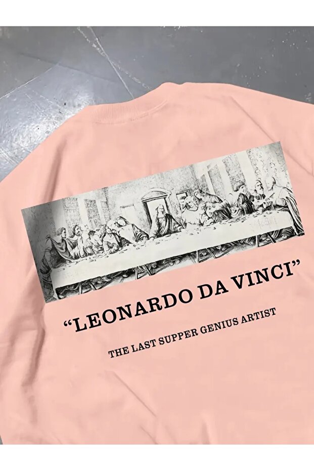 تي شيرت Da Vinci's Last Supper" للرجال برسومات - مسامي ومريح،