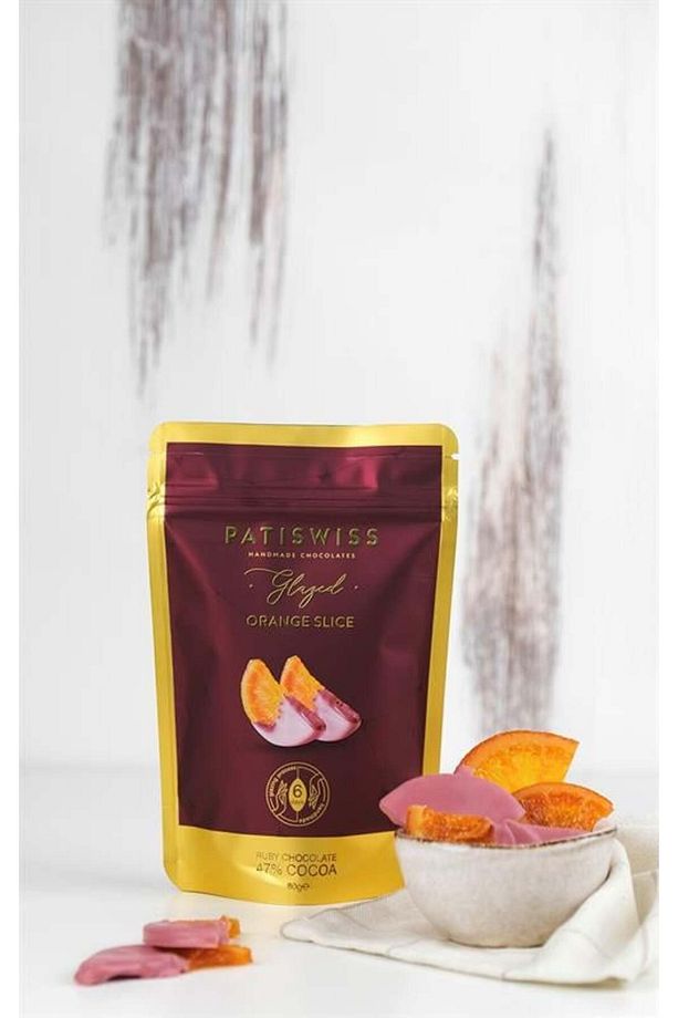 Glazed Ruby Çikolatalı Portakal Dilimi, 80g - 2