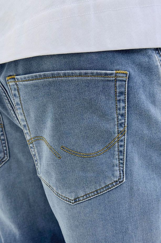 Erkek Rick 129 Denim Sort - 7