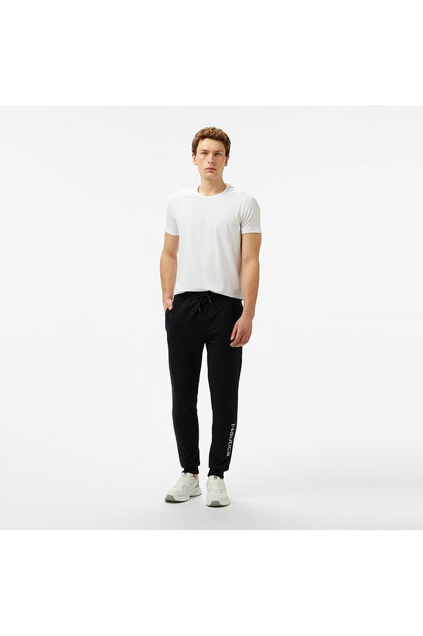 Erkek Siyah Regular Fit Eşofman Altı - 1