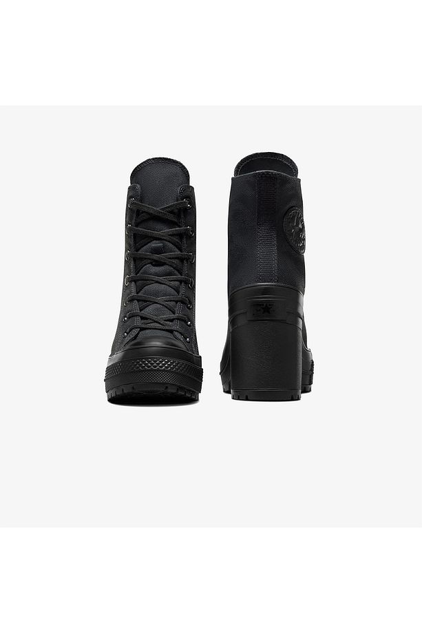 Chuck 70 De Luxe Heel Unisex Siyah Platform Sneaker - 2