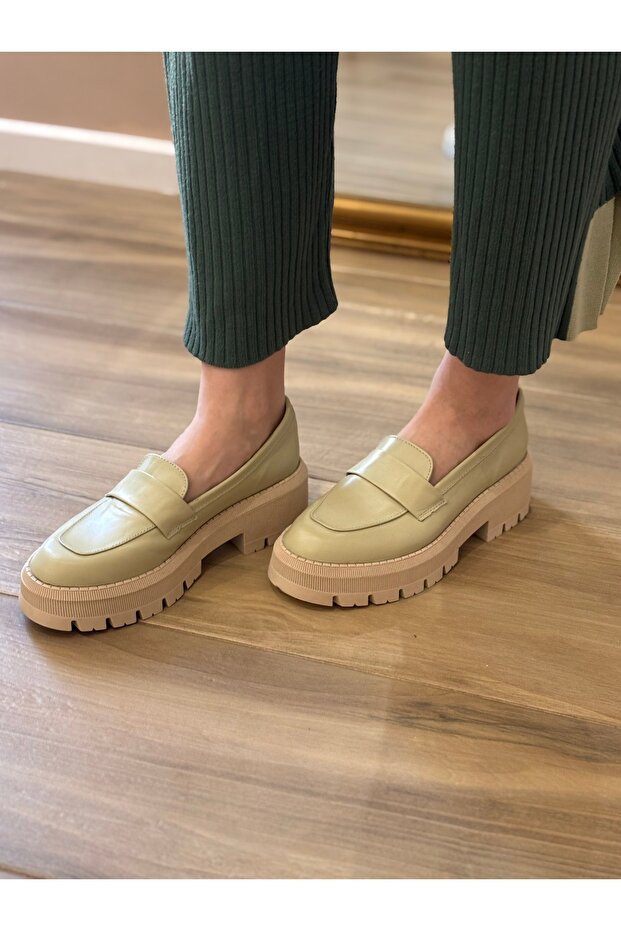Loafers Olive Chic - 4