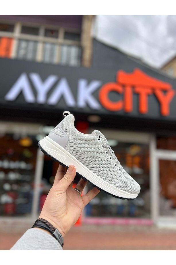 M.P. Günlük Örgülü Yazlık Ortopedik Taban Yürüyüş Ayakkabısı Unisex Sneaker - 6