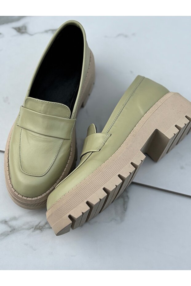 Loafers Olive Chic - 2