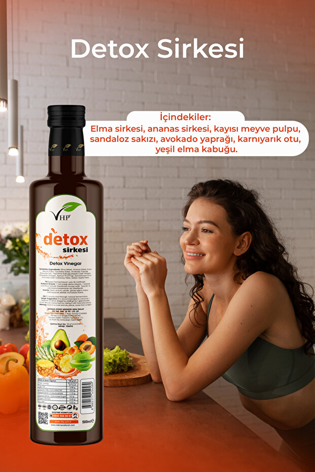 Detox Sirkesi 500 ml - 4