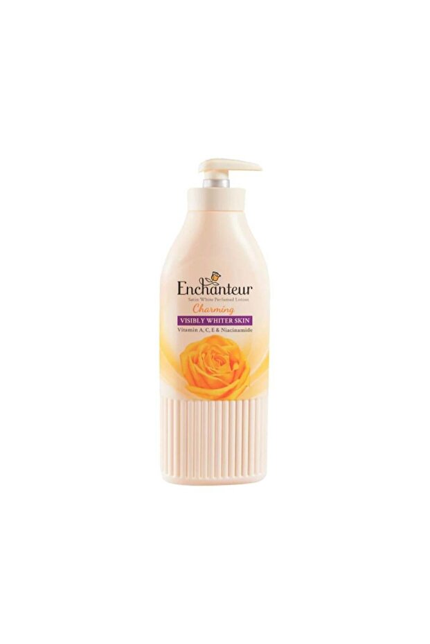 Charming Perfumed Scented Silk Finish Daily Body Lotion Pump (500ml)