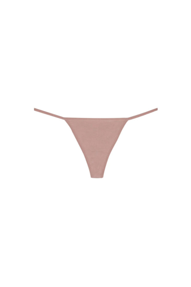 5'li Minimal Renkli String & Tanga Külot Seti - Yumuşak Dokulu - 6