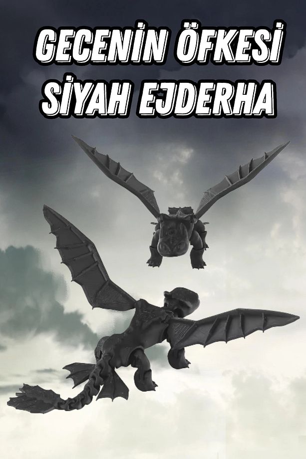Ejderha Nasıl Eğitilir Dişsiz 3d Hayvan Figürü - 1