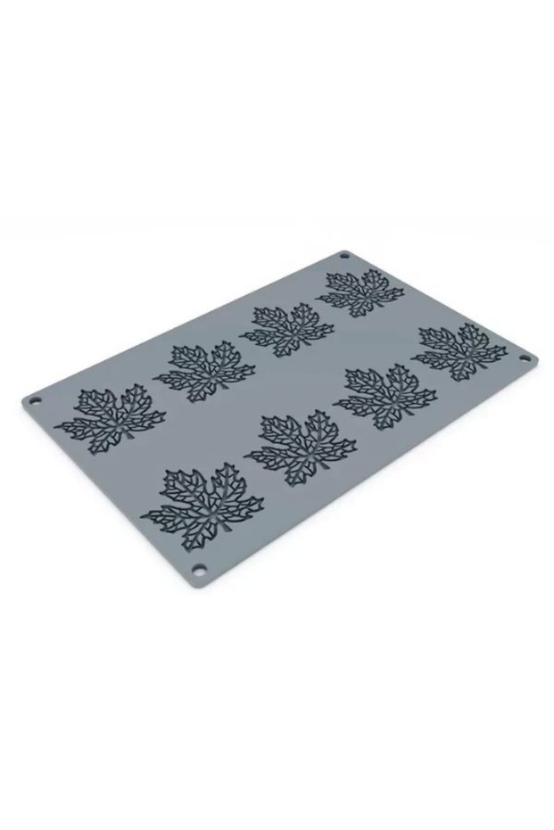 Silicone mold, maple leaf, Pavoni Maple Leaf, 8 cavities