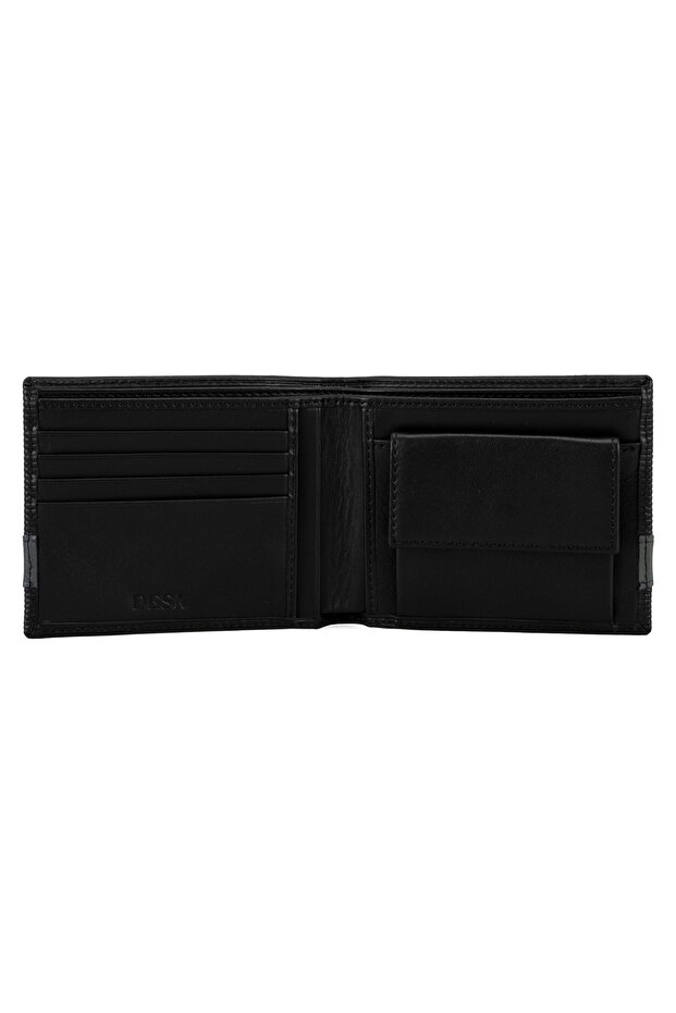 Erkek Siyah Deri Cüzdan - 5