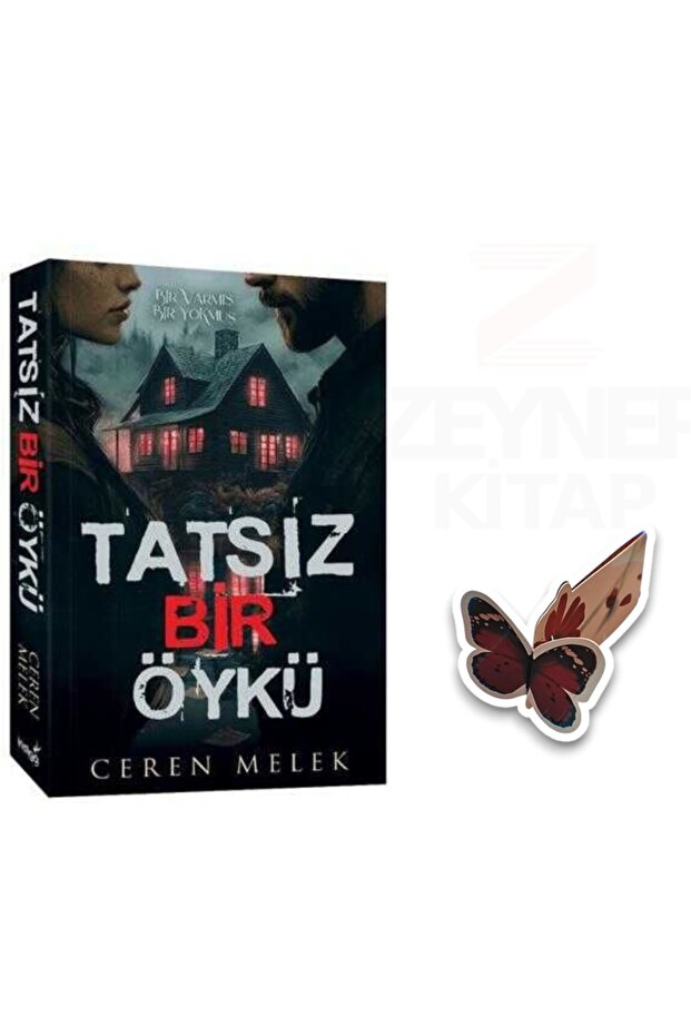 Tatsız Bir Öykü(Karton Kapak)Özel Tasarım Kelebek Ayraç Hediye