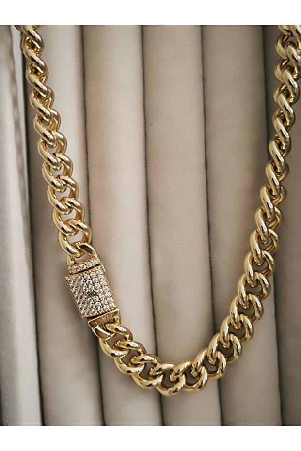 Kuyum Model Stone Gourmet Necklace