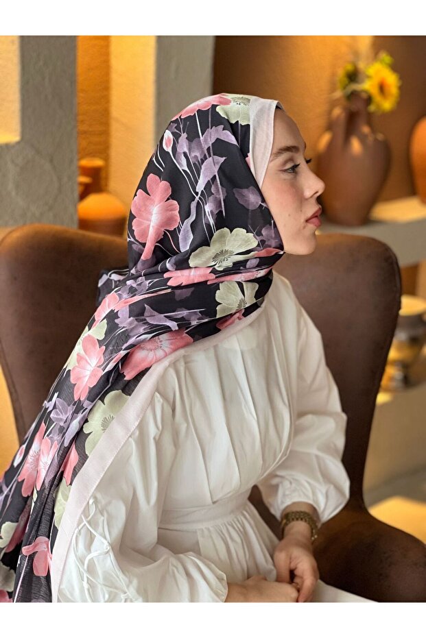 شال لينا بنمط فيوري - 3