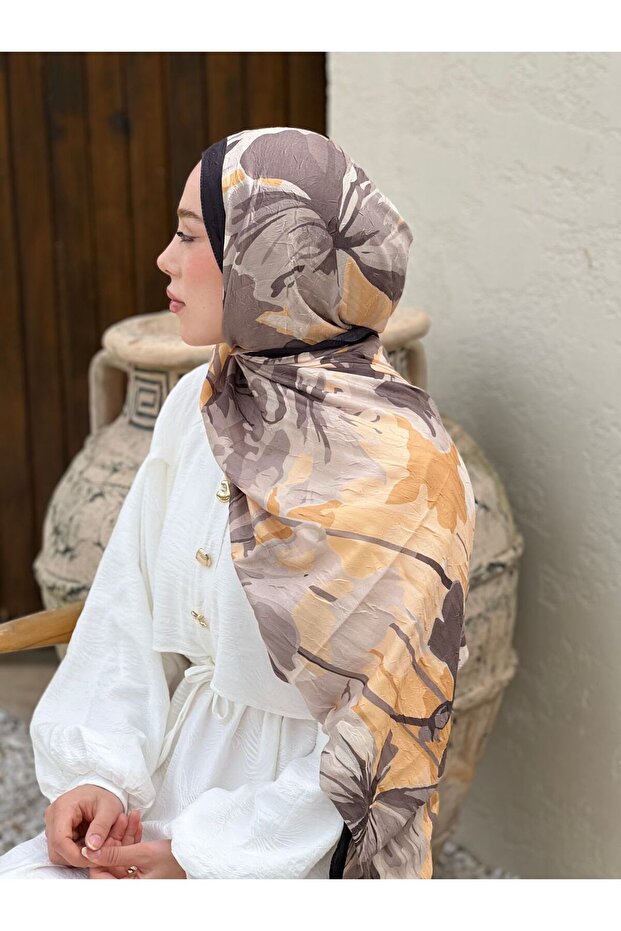 Rapsodi Desen Bambu Şal - 1