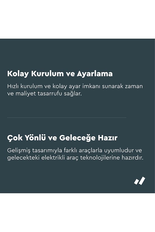 Elektrikli Araç Şarj Cihazi - Duvar Tipi 22kw Ev Tipi Şarj Istasyonu - Edge Grey (GRİ) - 6