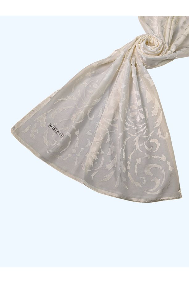 Mısırlı Eşarpları Devore Etnik Desen Şal - 1